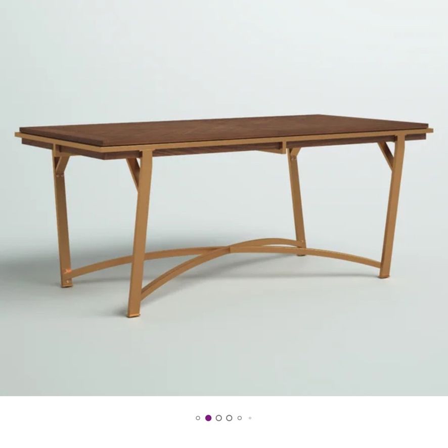 Beautiful NEW Wood Dining Table (still In box) 