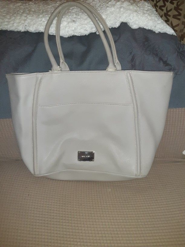 Nine West Purse/handbag/tote Beige/tan Purse