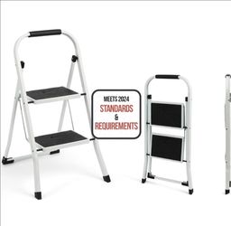 New 350 LBS Capacity 2 step Folding Step Stool
