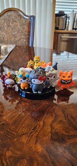 Hello Kitty X Godzilla McDonald's Happy Meal 9pc Set / Collectible / Mothra / Rodan / Toy / Ghidorah / HTF / Kuromi / My Melody / Gift / Unique