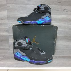 Air Jordan 8 Retro "Aqua" (2015)305381-025 W/ Box (Size 12)