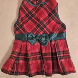 Holiday Dog Dress
