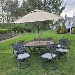 Outdoor Dining Table Set 