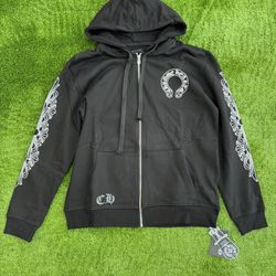 chrome heart zip up 