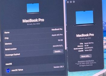 2023 MacBook Pro M3 16”