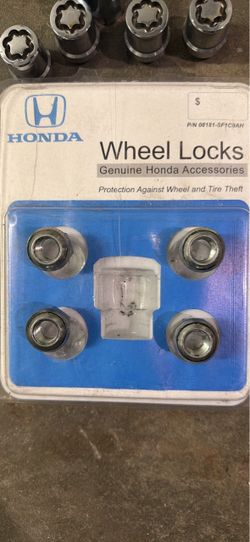 Genuine Honda Wheel Locks Set