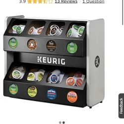 Brand New Premium K-Cup® Pod Storage Rack, 8 Sleeve
