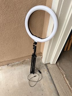 LED Ring Light with Tripod Stand
