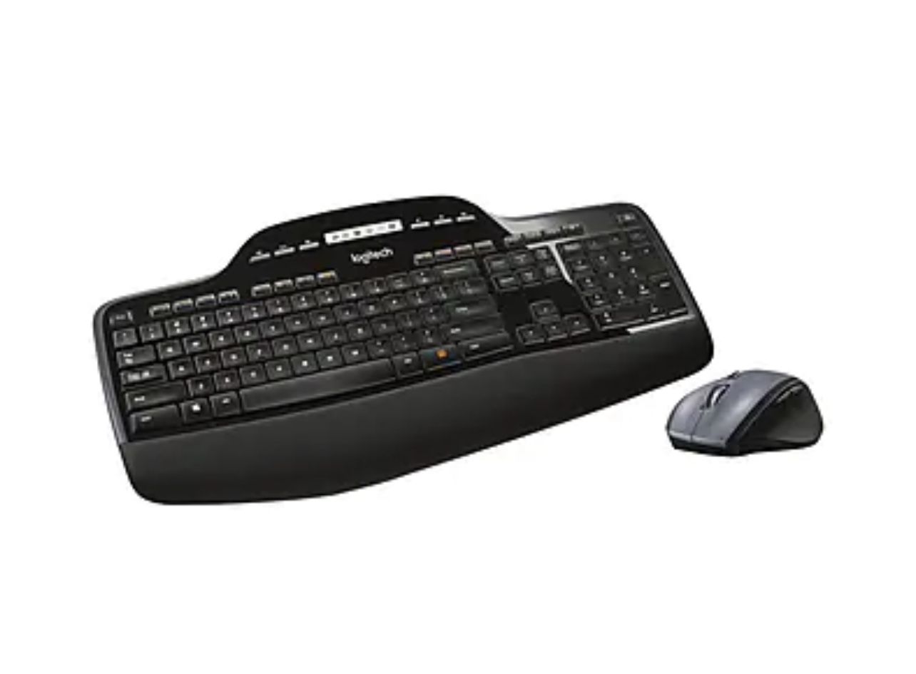 Logitech Desktop MK710 Wireless Keyboard & Mouse, Black