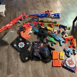 Huge Nerf Gun Lot