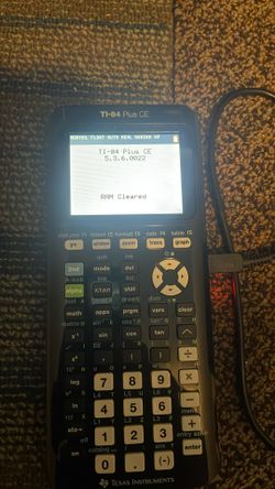 TI-84 Plus Ce With Charger
