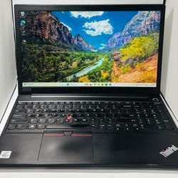 Lenovo ThinkPad 15.6” E15 Core i5-10210u 2.10Ghz 8GB 256GB Windows 11 ~Full Keyboard