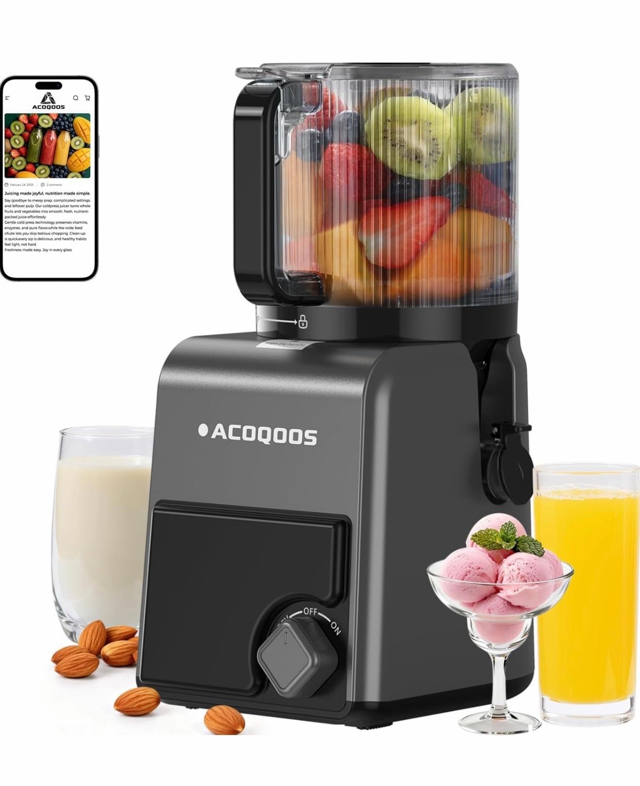 Brand new 3-in-1 Cold Press Juicer Machines