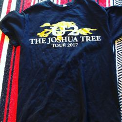 U2 the Joshua Tree 2017 tour concert tee