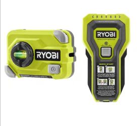 Ryobi Laser Level and Stud Detector Set