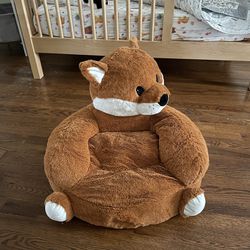 Toddler Plush Fox Chair