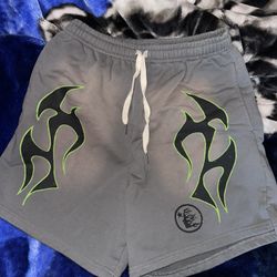 Grey Hellstar Shorts Size M