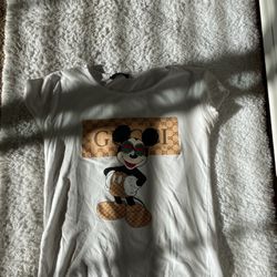 Mickey gucci shirt