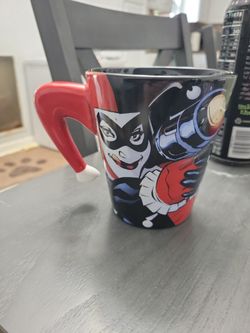 Joker mug and bubble pop