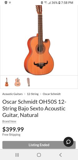 OSCAR SCHMIDT OH50S 12 STRINGS GUITAR