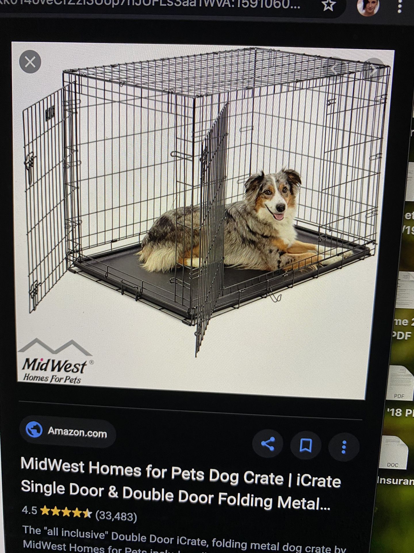 Midwest XL Dog Crate