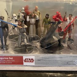 Star Wars The Last Jedi Deluxe Figurine Set