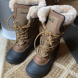 Kamik Women’s Snow Boots Size 6 US WaterProof   New w/out Tag…