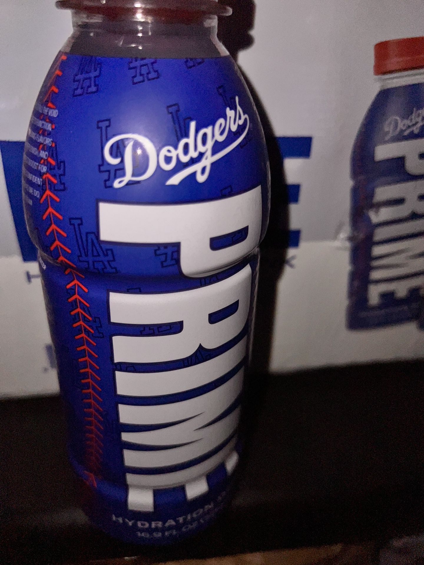 LA Dodgers Prime Hydration Drink Blue Ohtani Betts Los Angeles World Series