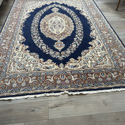 7x10 Feet Antique Persian Tabriz Rug 