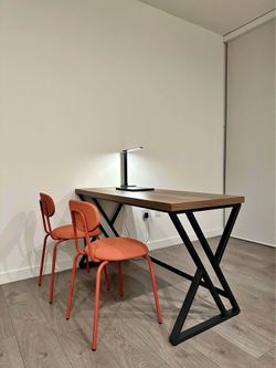 [URGENT MOVE OUT SALE] Wood Office Desk (55”L x 23.6”W x 30.1”H)