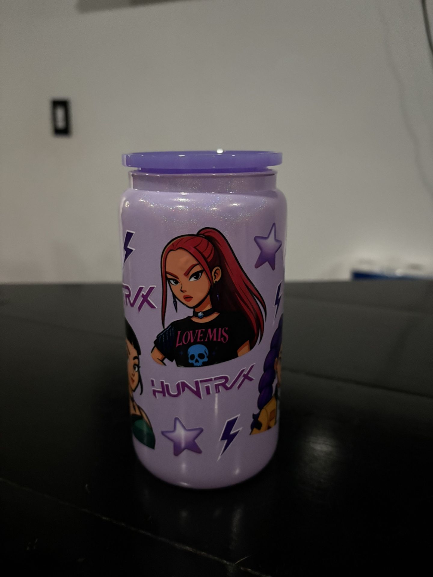 Purple K-Pop Demon Hunter 16 Oz Cup