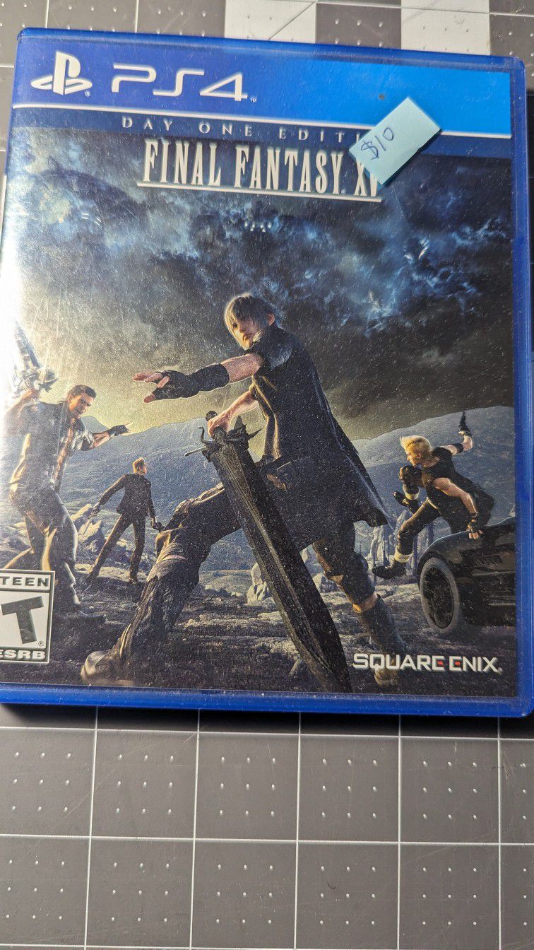 Final Fantasy XV -PS4 $10