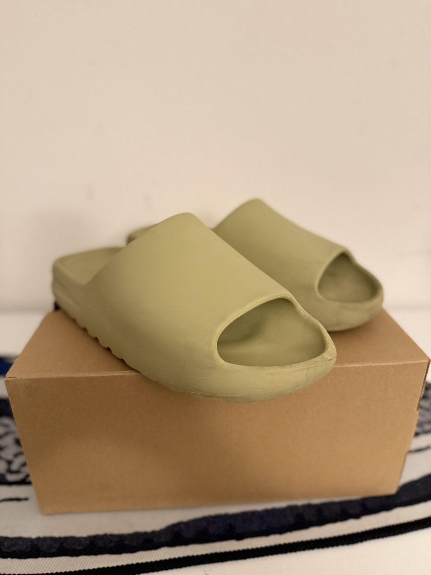 adidas gazelle silver green womens Adidas Yeezy Slide Resin  DTLR