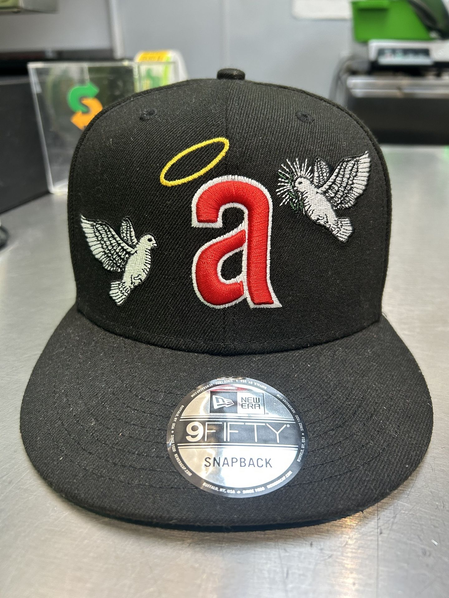 New Era 9fifty California Angels Cooperstown Peace Adjustable SnapBack