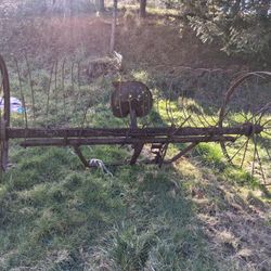 Yard Art/farm Tools