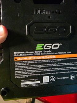 Ego Power Plus Charger