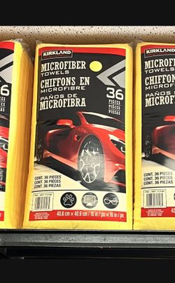Kirkland Microfiber Towels 