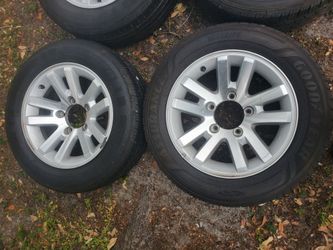 Suzuki sidekick samurai Geo Tracker Vitara wheels set 4