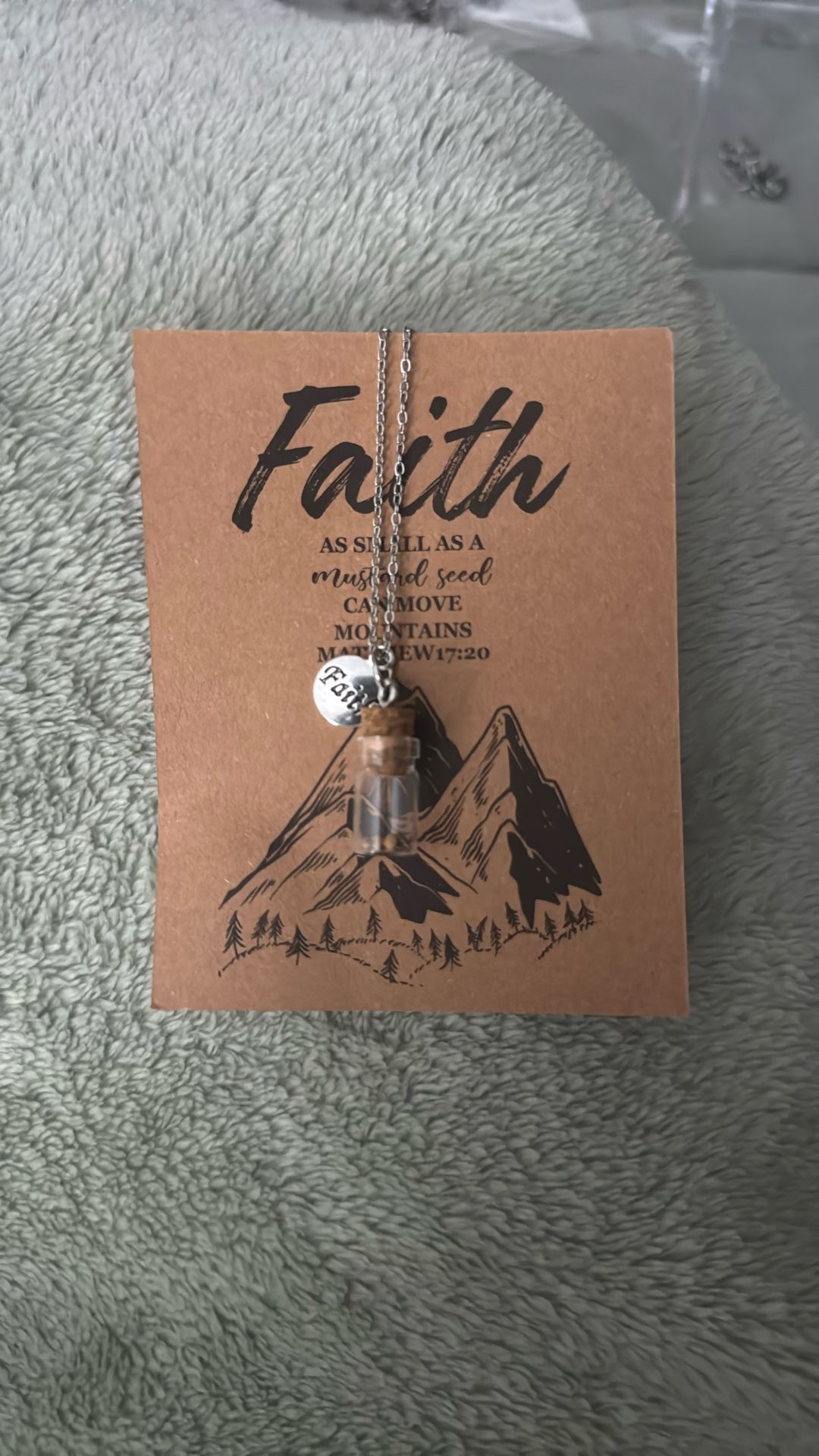 Mustard Seed Faith Necklace