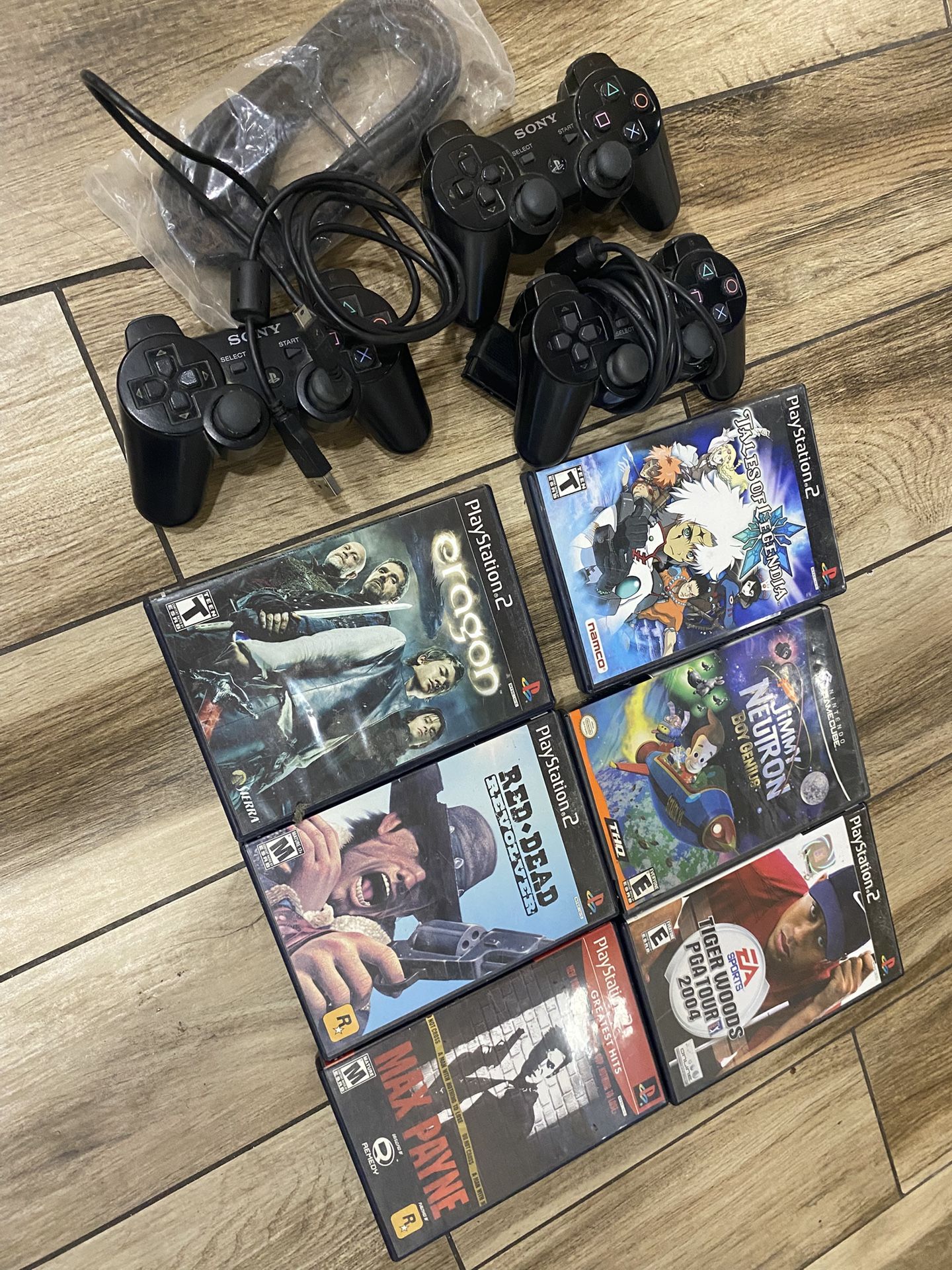 Ps2 Games And Controllers