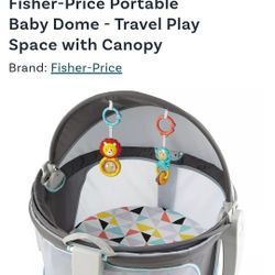 Baby Dome - Travel Play Space with Canopy