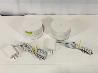 #439 Google Wifi Mesh Router 2 Pack AC-1304 OEM PSU Tested