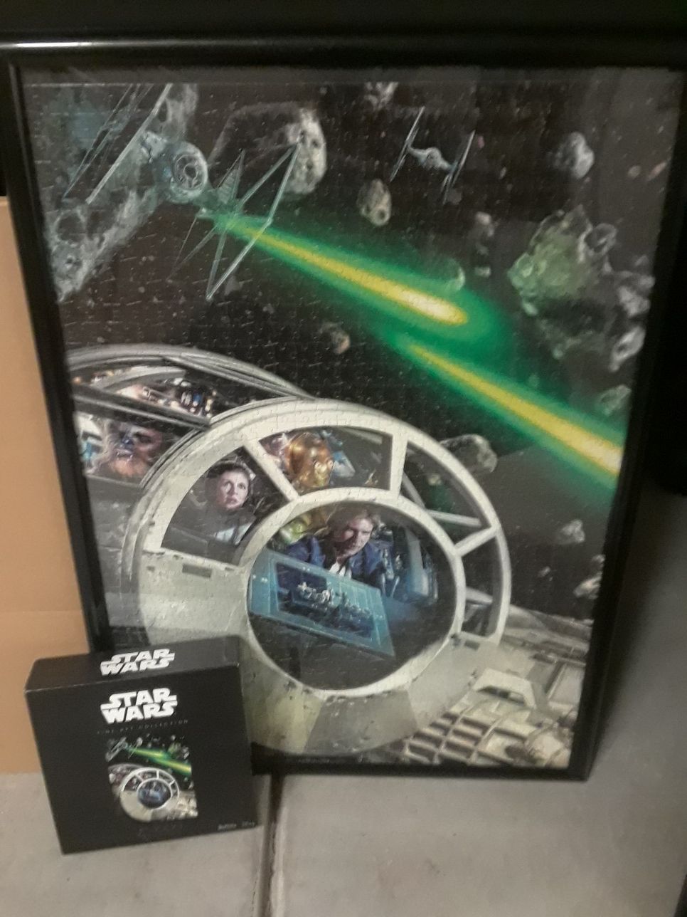 21" X 28" Framed Disney Star Wars Fine Art Collection 1000 Piece Jigsaw Puzzle