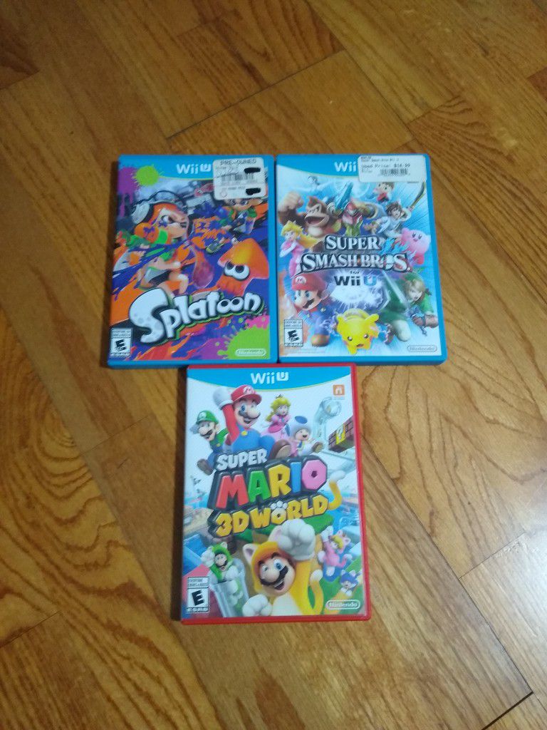 Nintendo Wii U Games 