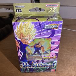 Dragon Ball Super TCG: ZENKAI Series 03: Proud Warrior Starter Deck [SD22]