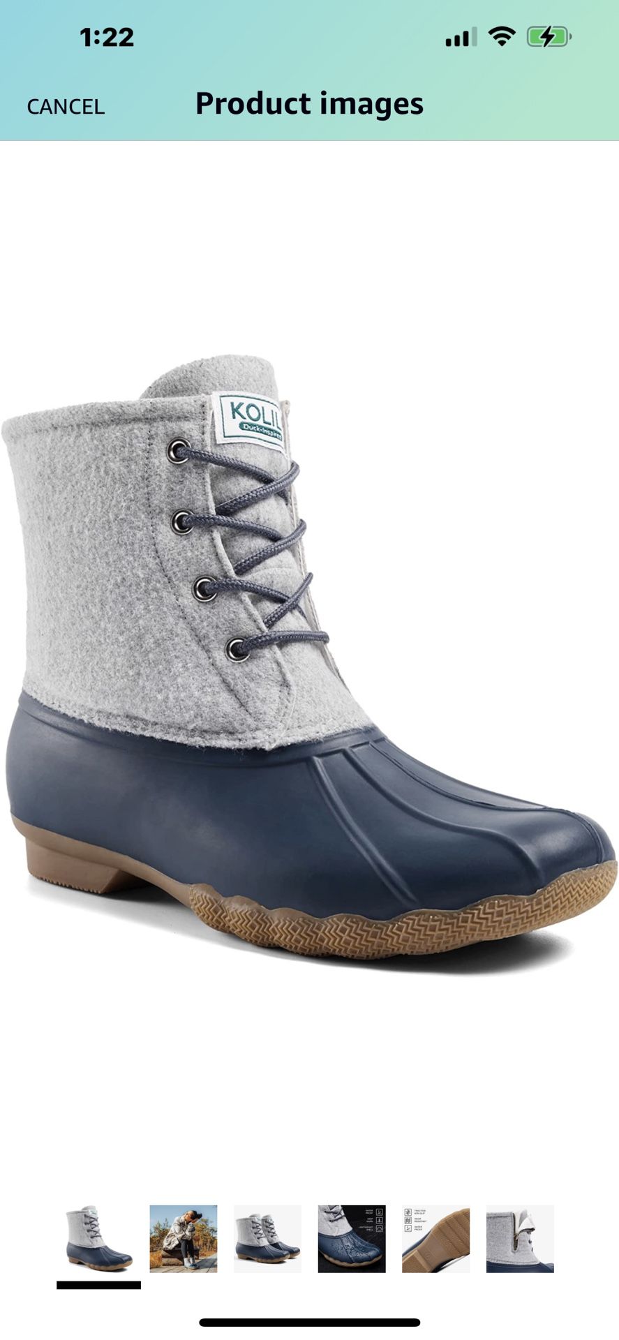Brand New Size 6 Women’s suede, rain, boot