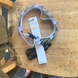 Top Paw Training Medium No Pull Prong Collar With Nylon Cover 