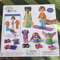 Lakeshore magnetic dress and play dolls