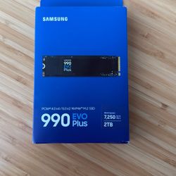2TB Samsung 990 Evo plus NVMe M.2 SSD