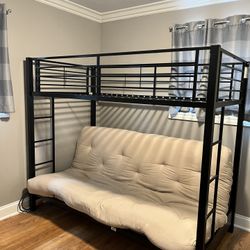 Twin Over Futon Bunk Bed